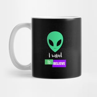 Alien - I want to believe Mug